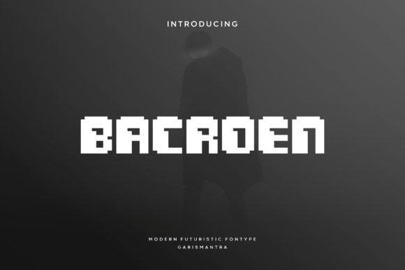 Bacroen: A Modern Display Font for Future-Focused Brands