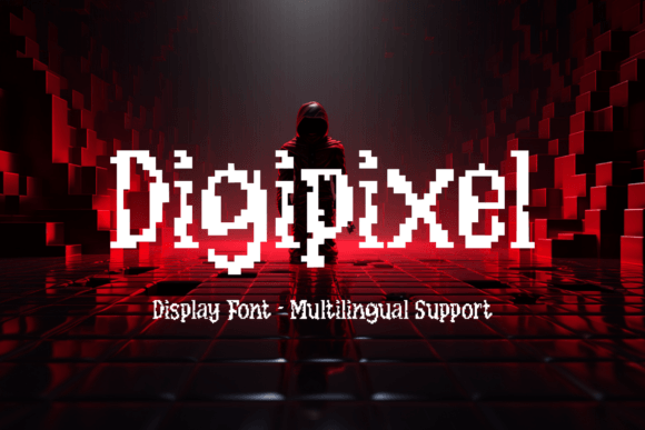 Digipixel: The Creative Display Font for Modern Brands