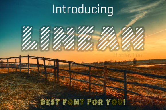 Linean: A Display Font with Modern Whimsy