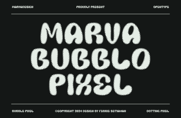 Marva Bubblo Pixel: Retro Charm Meets Modern Digital Clarity