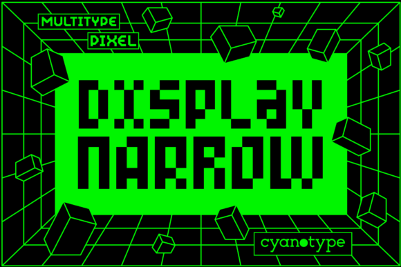 MultiType Pixel Display Narrow: A Modern Edge for Bold Design