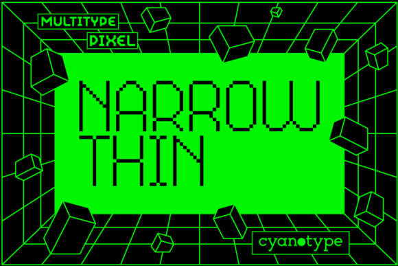 MultiType Pixel Narrow Thin: A Modern Designer's Secret Weapon
