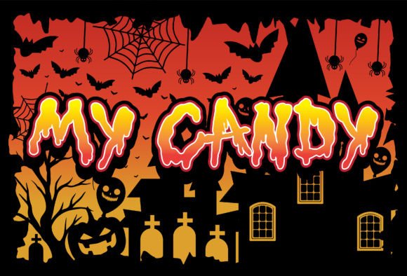My Candy: The Horror Display Font for Bone-Chilling Designs