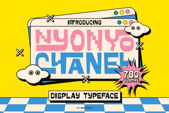 Nyonyo: A Groovy Typeface for Modern Brands