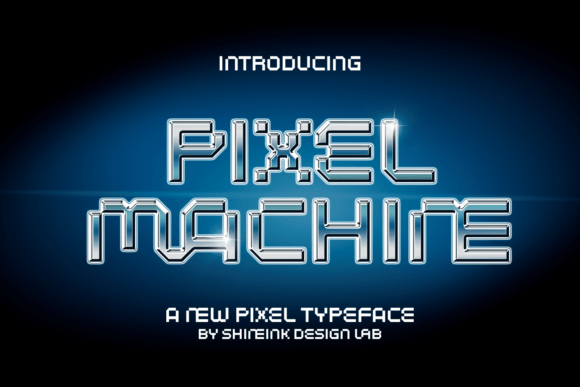 Pixel Machine: A Retro Revival for Modern Digital Design