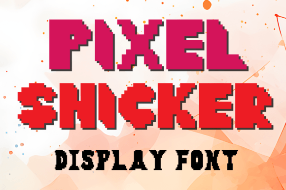 Pixel Snicker: More Than Just a Font, It's a Vibe