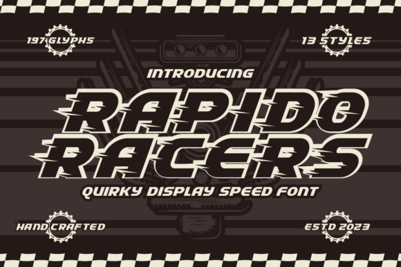 Rapido Racers: Capturing the Thrill of Speed in Typography