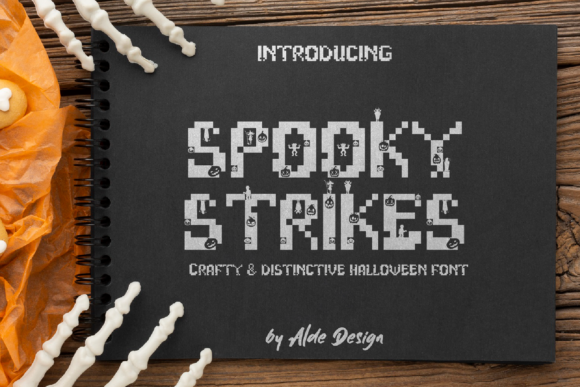 Spooky Strikes Halloween: A Font for Fearless Creativity