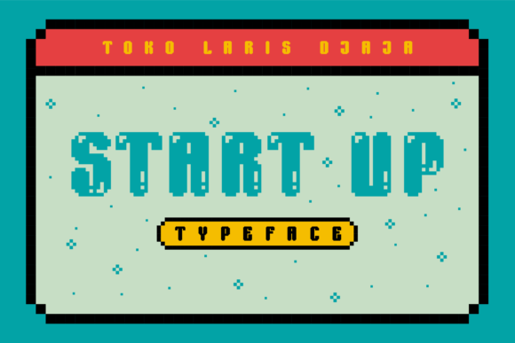 Start Up: Capturing Retro Charm with a Pixel Typeface