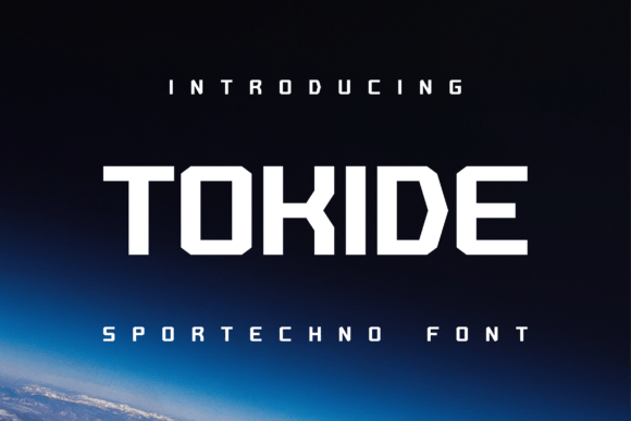 Tokide: The Bold Techno Font for Modern Design