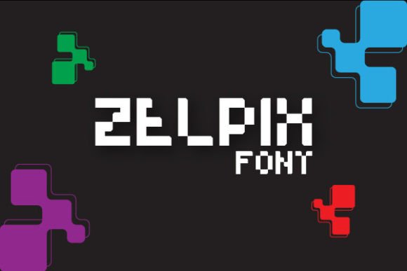 Zelpix: The Modern Display Font for Retro-Pixel Appeal